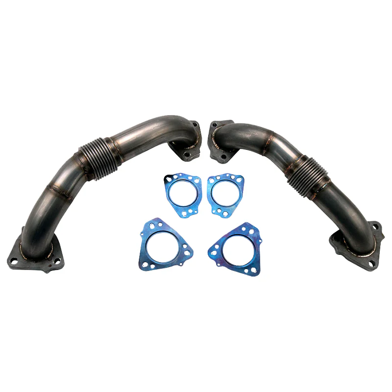 WC Fab 2" Stainless Up Pipe Kit, 2017-2025 L5P/L5D
