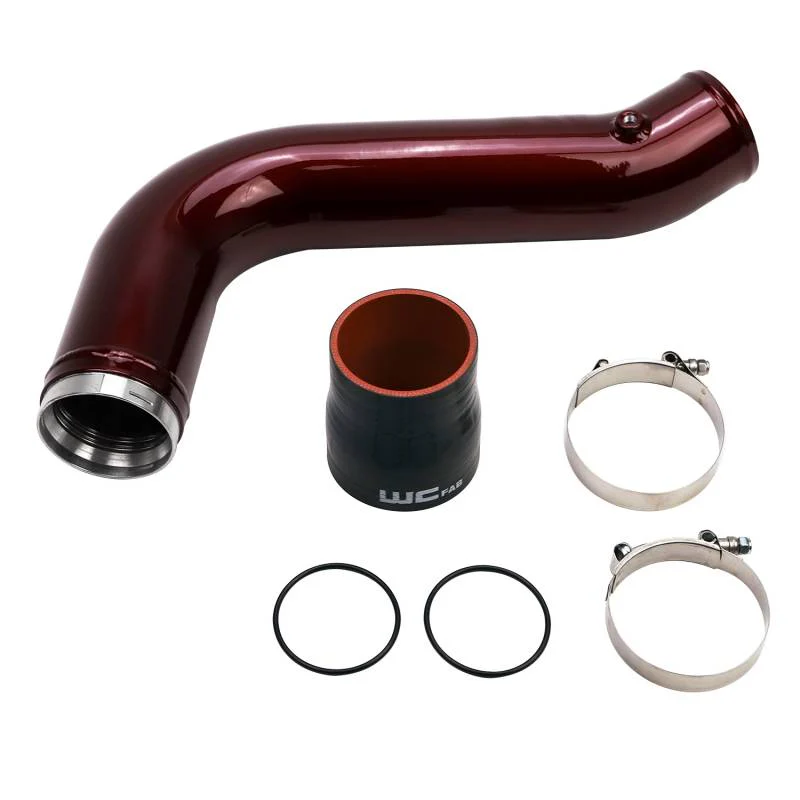 WC Fab 3.5" Passenger Side Intercooler Pipe, 2017-2019 L5P
