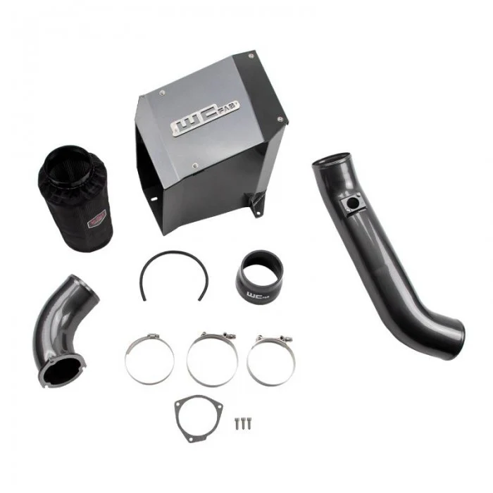 WC Fab 4" Intake Kit with Air Box Stage 2, 2001-2004 LB7