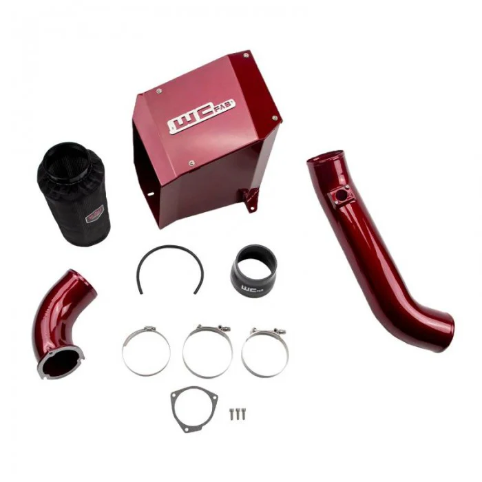 WC Fab 4" Intake Kit with Air Box Stage 2, 2001-2004 LB7 - Image 2