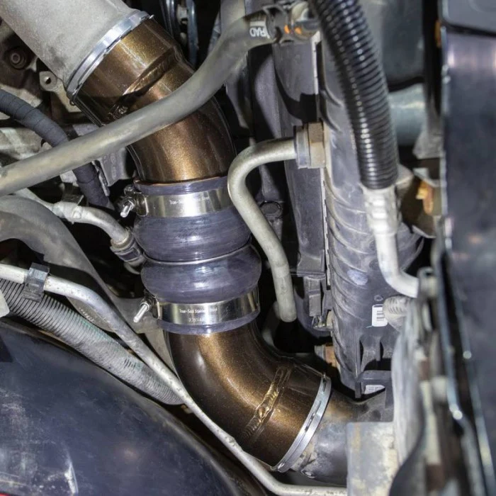 WC Fab 3.5" Passenger Side Intercooler Pipe Kit, 2006-2010 LBZ/LMM - Image 4
