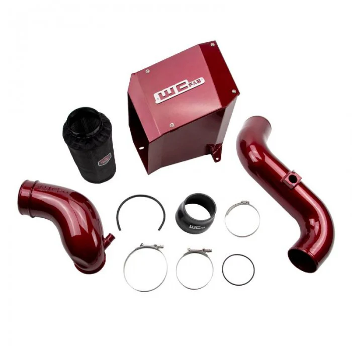 WC Fab 4" Intake Kit with Air Box Stage 2, 2004.5-2005 LLY