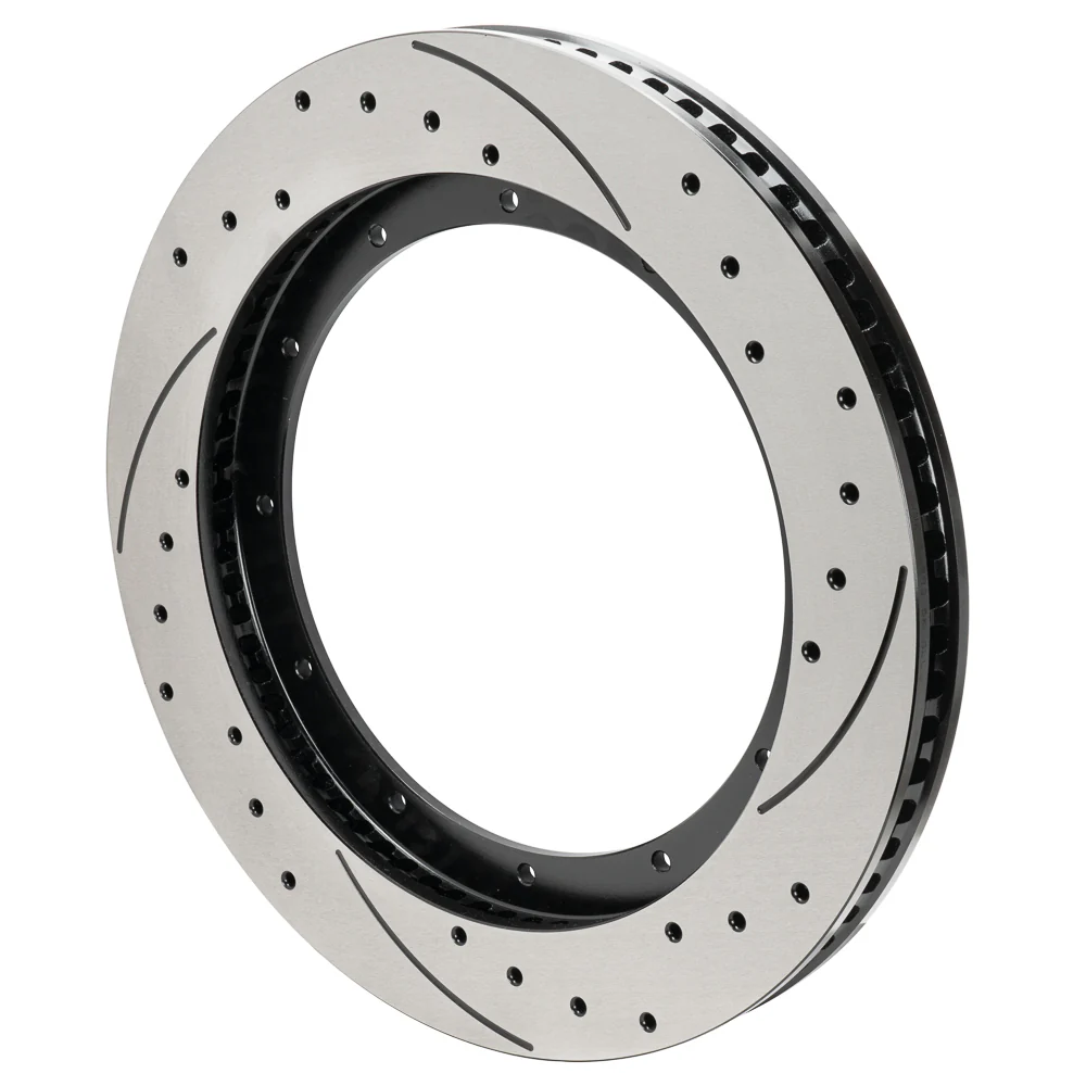 Wilwood TC6R Replacement Drilled & Slotted Brake Rotors, 2001-2010 LB7/LLY/LBZ/LMM