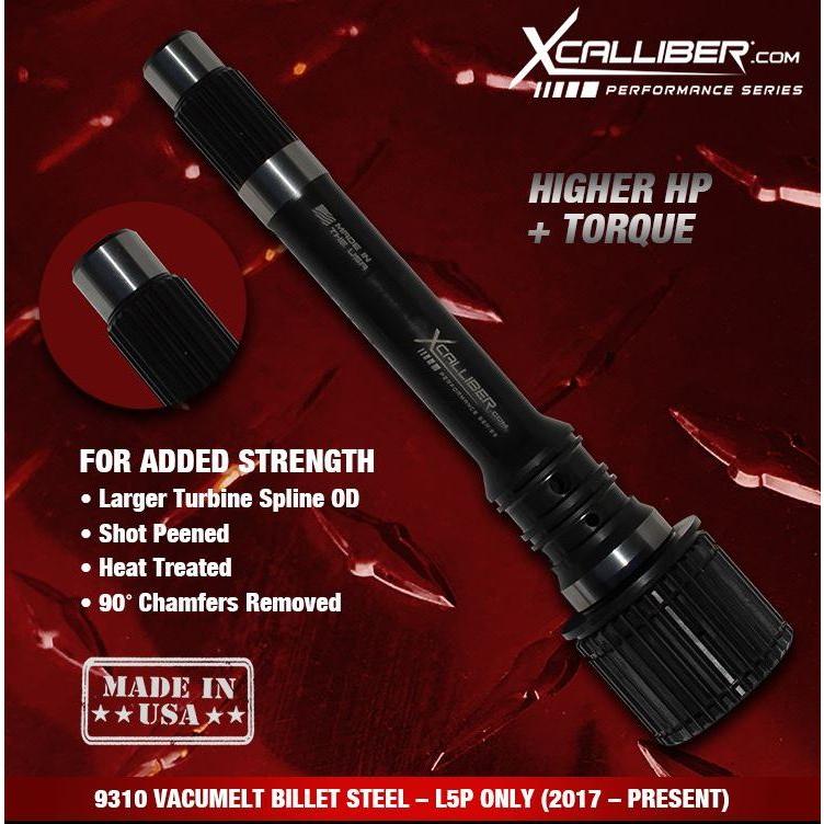 Xcalliber Allison Billet Performance Input Shaft, 2017-2019 L5P - Image 5