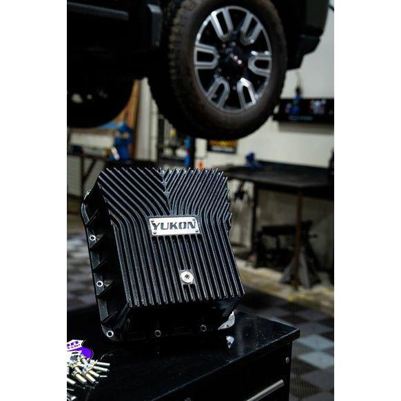 Yukon High-Capacity Aluminum Allison Transmission Pan, 2001-2019 LB7/LLY/LBZ/LMM/LML/L5P - Image 4